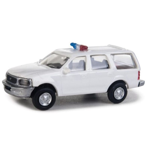 Walthers 949-12044 - FORD Expedition Police - White    - HO Scale