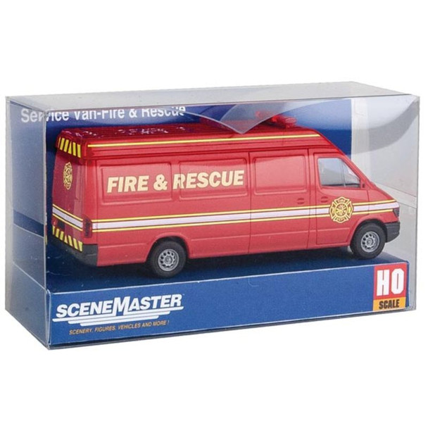 Walthers 949-12204 - Service Van Fire Rescue   - HO Scale