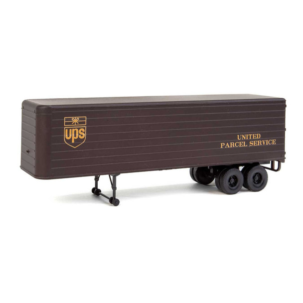 Walthers 949-2428 - 35' Fluted-Side Trailer 2-Pack - Assembled  - HO Scale