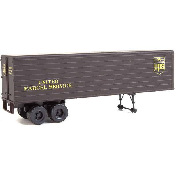 Walthers 949-2428 - 35' Fluted-Side Trailer 2-Pack - Assembled  - HO Scale