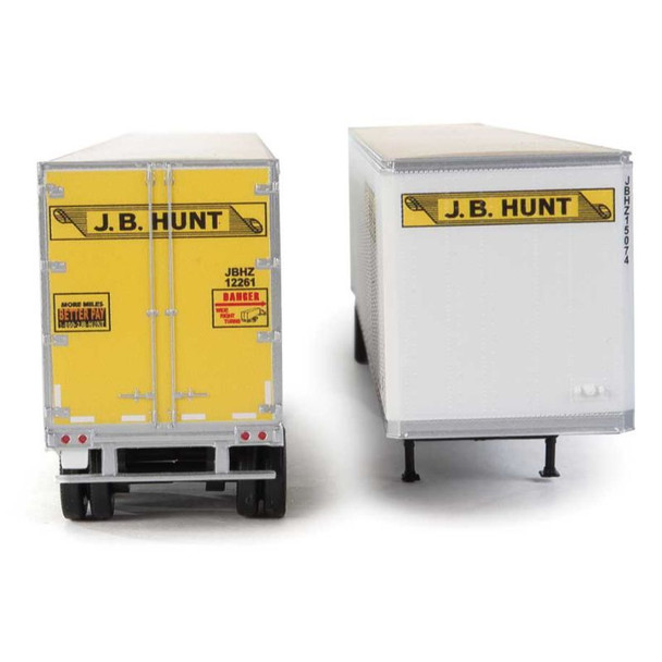 Walthers 949-2462 - 53' Staughton Trailer 2 Pack  JB Hunt  - HO Scale