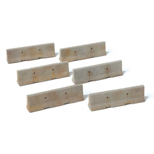 Walthers 949-4175 - Jersey Barriers - HO Scale