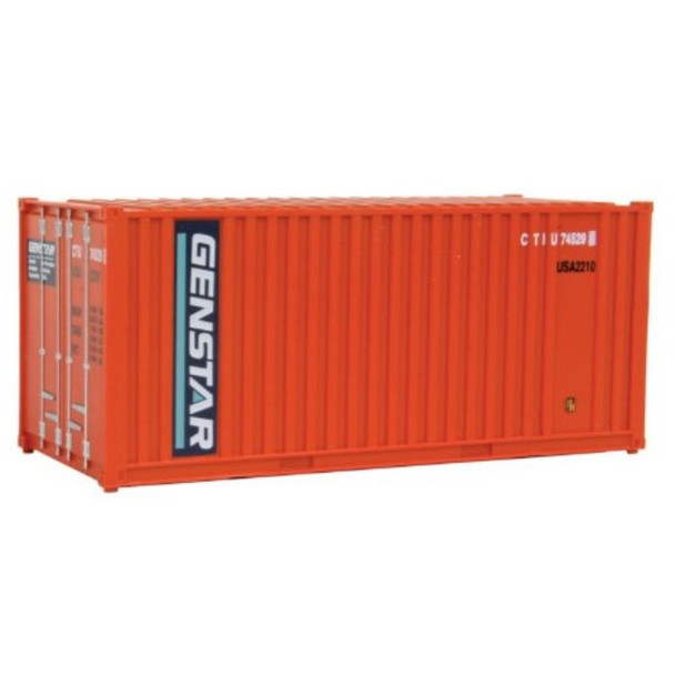 Walthers 949-8003 - 20' Rib Container Genstar    - HO Scale