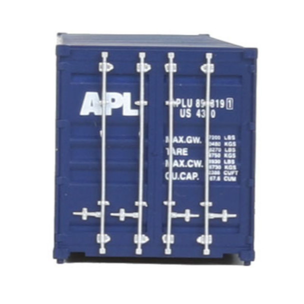 Walthers 949-8157 - 40' Corrugated Container APLZ  - HO Scale