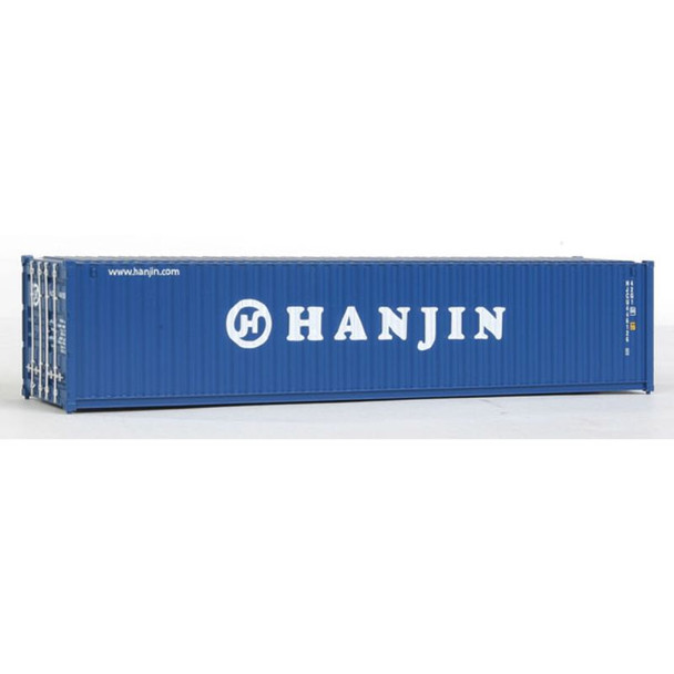 Walthers 949-8158 - 40' Corrugated Container Hanjin  - HO Scale