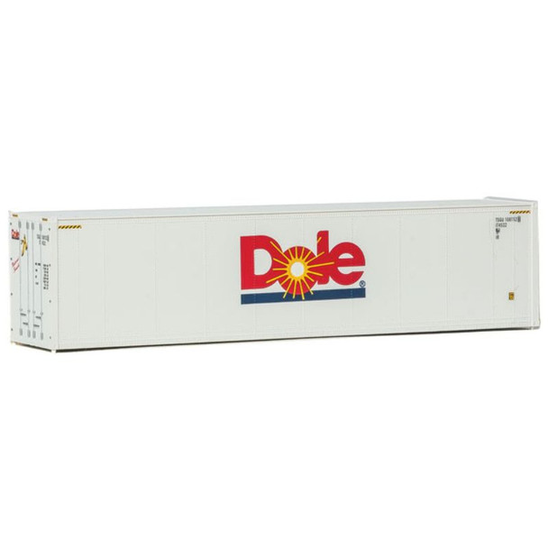 Walthers 949-8359 - 40' Hi Cube Smooth Side Container Dole  - HO Scale