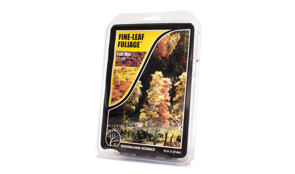 Woodland Scenics F1135 - Fine Leaf Foliage - Fall Mix