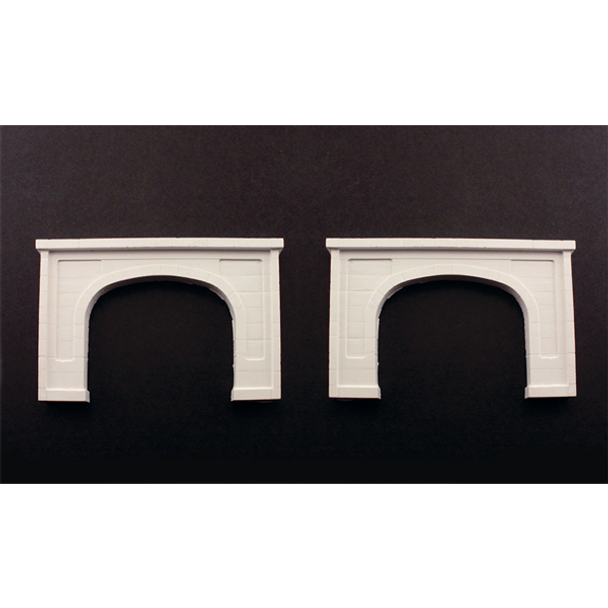 Woodland Scenics 1156 - Concrete Double Portal (2) - N Scale