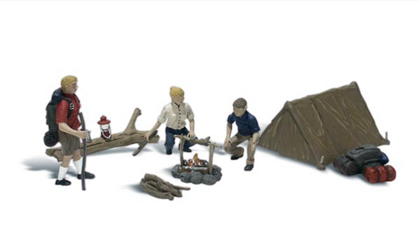 Woodland Scenics #1917 - Campers - HO Scale