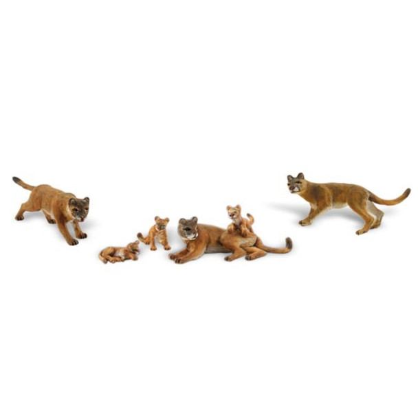 Woodland Scenics #1949 - Cougars and Cubs - HO Scale