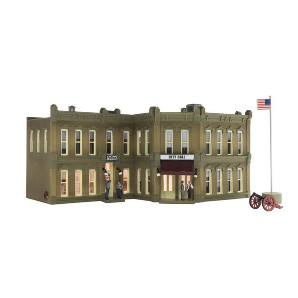 Woodland Scenics 5030 - Built & Ready Municipal Building   - HO Scale