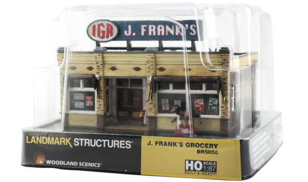 Woodland Scenics #5050 - J Frank's Grocery - HO Scale