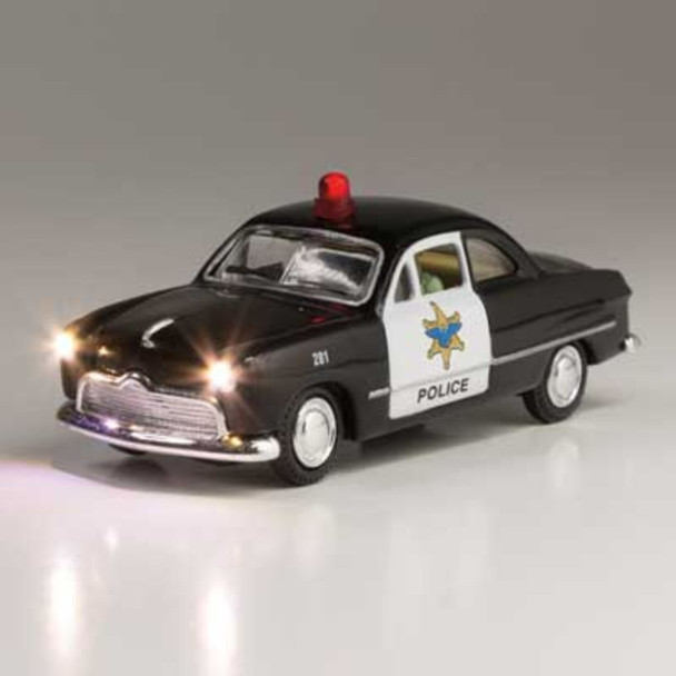 Woodland Scenics 5593 - Just Plug - Police Car   - HO Scale