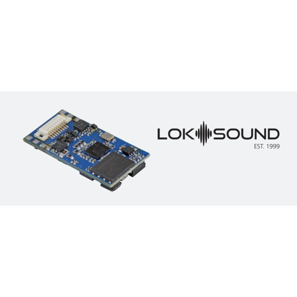 ESU 58818 - LokSound 5 micro DCC/MM/SX/M4 "blank decoder", Next18, with Speaker 11x15mm    - Multi Scale