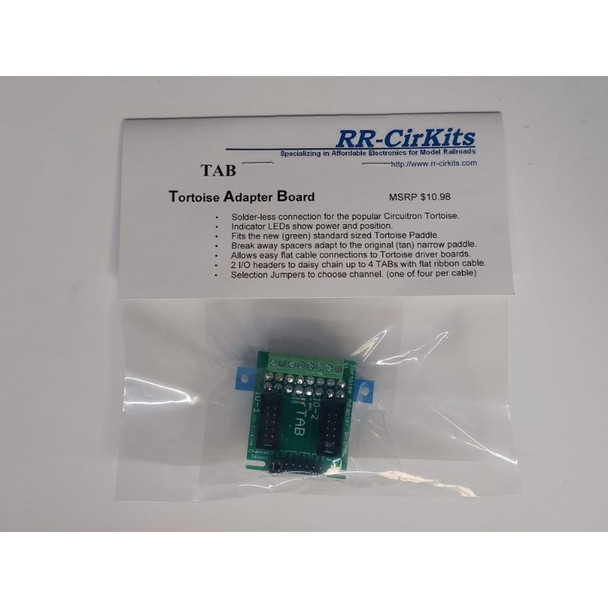 RR-CirKits, Inc TAB - Tortoise Adapter Board    - Multi Scale