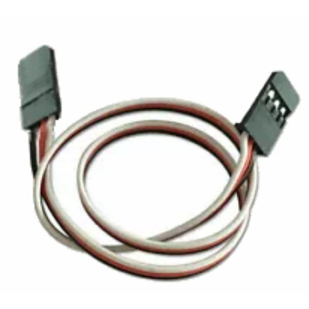 RR-CirKits, Inc CAB-Servo-M-M-20 - Cable, Servo Lead Male to Male, 20 inches/50cm, for Quik Link    - Multi Scale