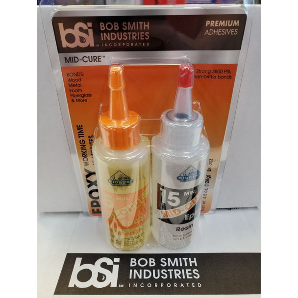 Bob Smith Industries 203 - MID-CURE 15 Minute Epoxy 4 1/2 oz