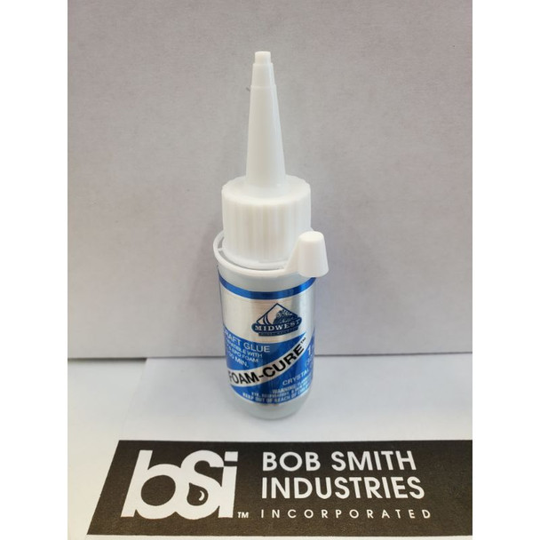 Bob Smith Industries 141 - FOAM-CURE Foam & Craft Glue 1 oz