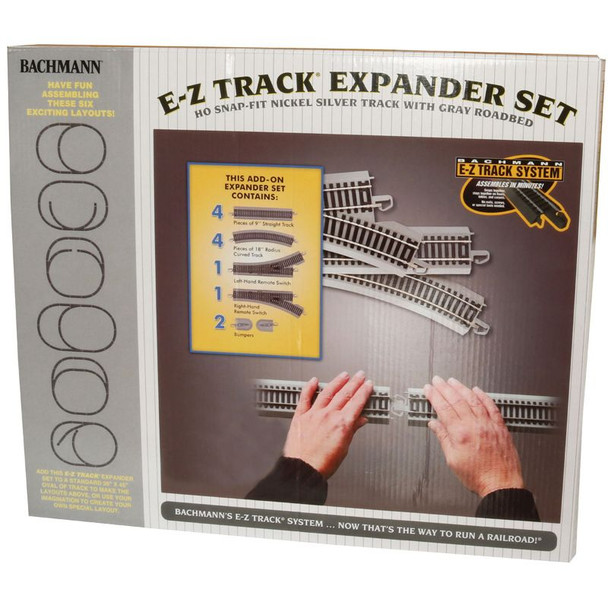 Bachmann 44594 - E-Z Track Expander Set - HO Scale