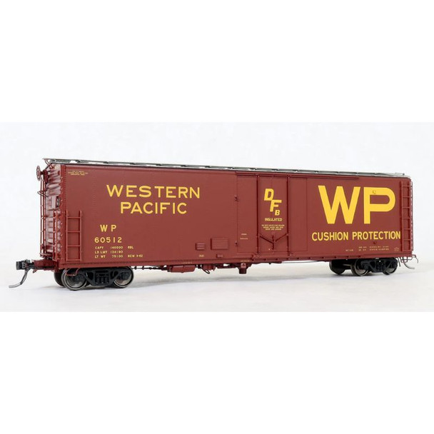Moloco 51098-01 - 50' PCF Insulated Boxcar Western Pacific (WP) 60501 - HO Scale