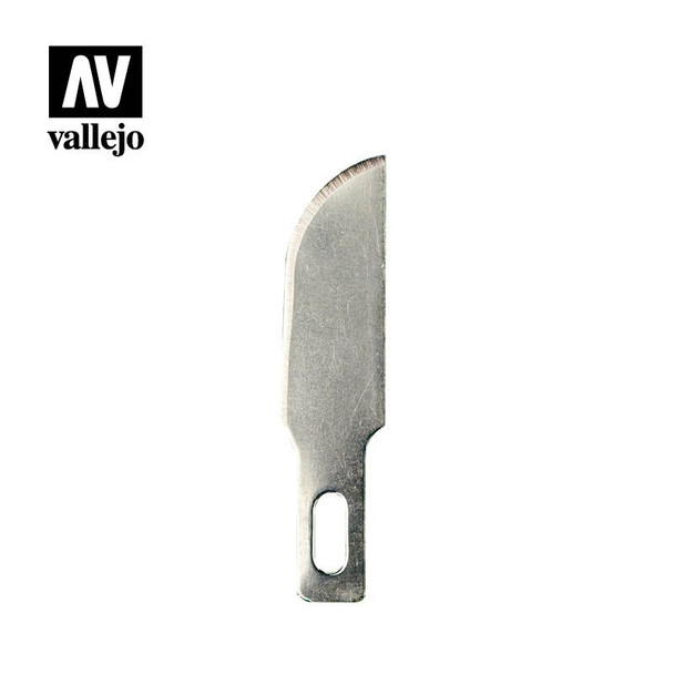 Vallejo T06002 - #10 General Use Curved Blades (x5)  - Multi Scale