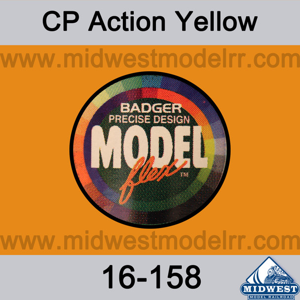 Badger MODELflex Paint - 16-158 CP Action Yellow