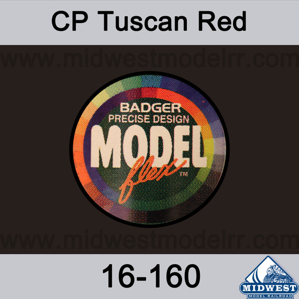 Badger MODELflex Paint - 16-160 CP Tuscan Red