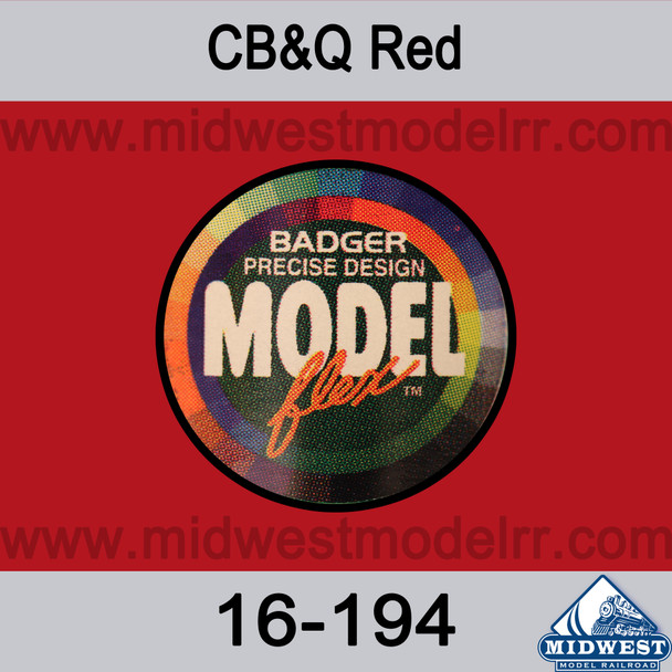 Badger ModelFlex 16194 - CB&Q Red