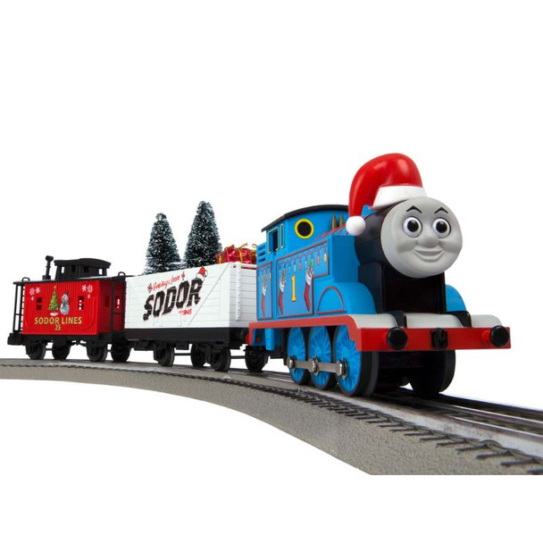 Lionel 85324 - Thomas & Friends Christmas Freight LionChief Set w/ Bluetooth  - O Scale