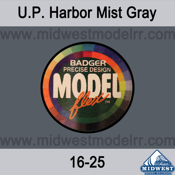 Badger MODELflex Paint - 16-25 U.P. Harbor Mist Gray