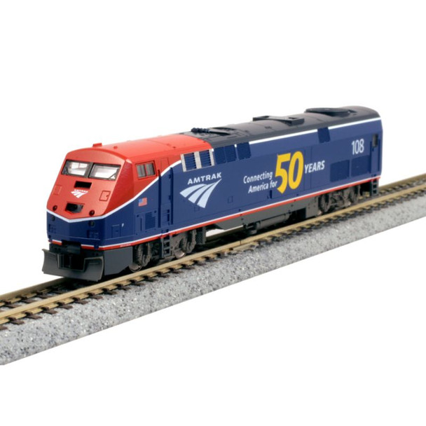 Kato 176-6037-DCC - GE P42DC w/ DCC Amtrak (AMTK) "Phase VI" #108 - N Scale