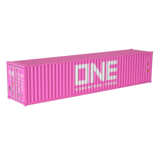 Atlas 20006545 - 40' Standard-Height Container (3-pack) Ocean Network Express (ONE)  - HO Scale