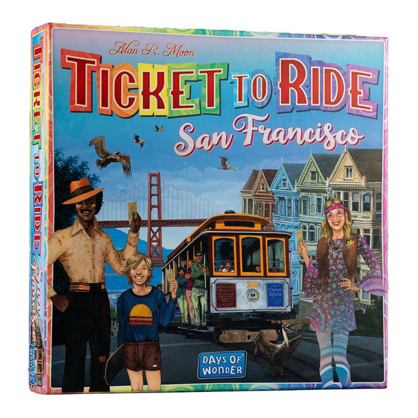 Days of Wonder 720064 - Ticket to Ride: San Francisco