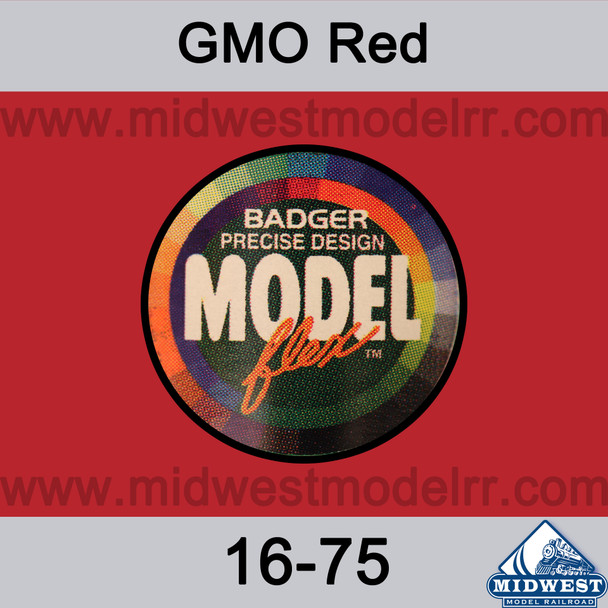 Badger MODELflex Paint - 16-75 GMO Red