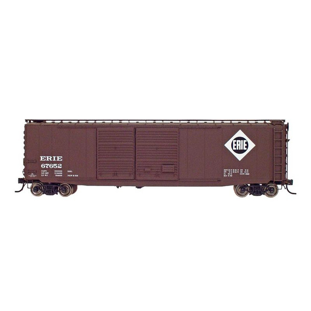 InterMountain 45609-20 - 50' PS-1 Double Door Boxcar Erie Railroad (ERIE) 67581 - HO Scale