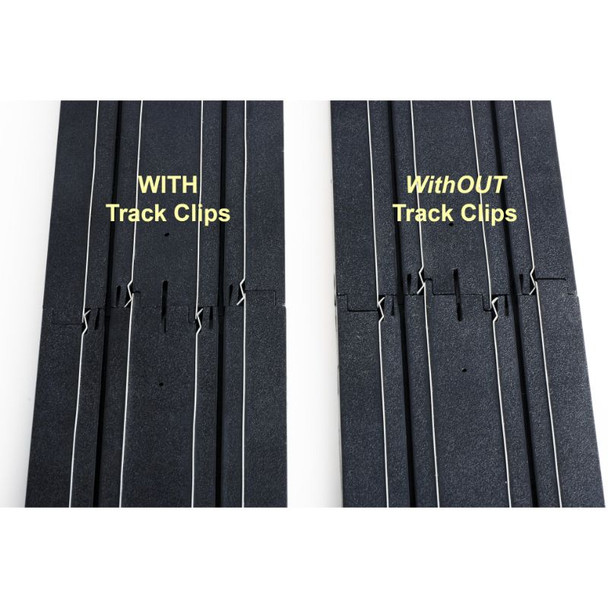 AFX Racing 1013 - AFX HO Scale Track Clips- 25 Pack - HO Scale