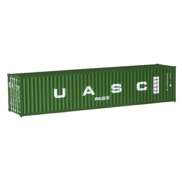 Atlas 50005889 - 40' Standard Height Container - United Arab Shipping Company (UASC) SET #1, 3-pack United Arab Shipping Company (UASC)  - N Scale