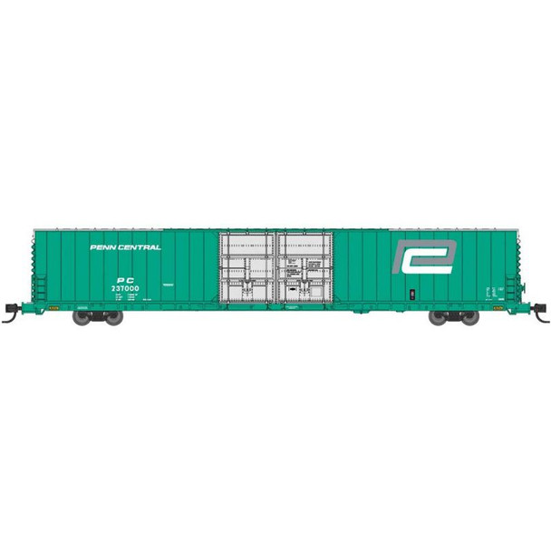 Bluford Shops 86701 - PS 86' Auto Parts Double Door Boxcar Penn Central (PC) 237544 - N Scale