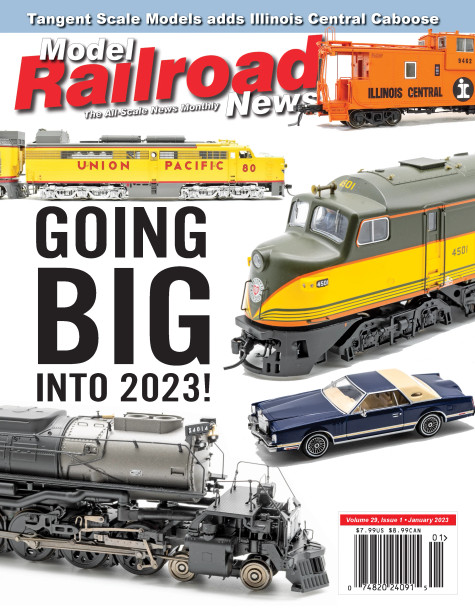 White River Productions MRN0123 - Model Railroad News Jan 2023