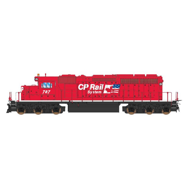 Pre-Order - InterMountain 69386-01 - EMD SD40-2 Canadian Pacific (CP) 787 - N Scale