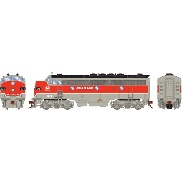 Pre-Order - Athearn Genesis 19580 - F3A Monon (MON) 82-B - HO Scale