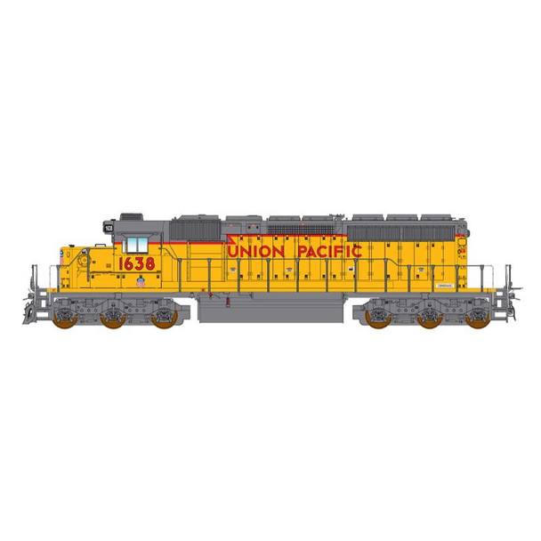 Pre-Order - InterMountain 49372(S)-6 - EMD SD40-2 w/ LokSound 5 Sound & DCC Union Pacific (UP) 1805 - HO Scale