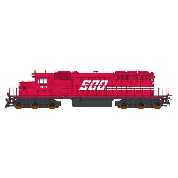 Pre-Order - InterMountain 49373(S)-3 - EMD SD40-2 w/ LokSound 5 Sound & DCC Soo Line (SOO) 772 - HO Scale