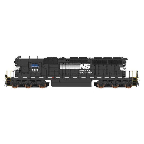 Pre-Order - InterMountain 49388(S)-1 - EMD SD40-2 w/ LokSound 5 Sound & DCC Norfolk Southern (NS) 3219 - HO Scale