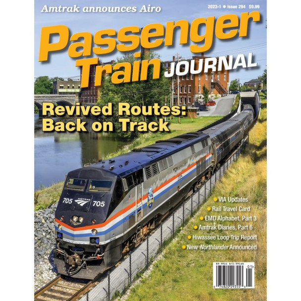 White River Productions PTJ2023-1 - Passenger Train Journal First Quarter 2023