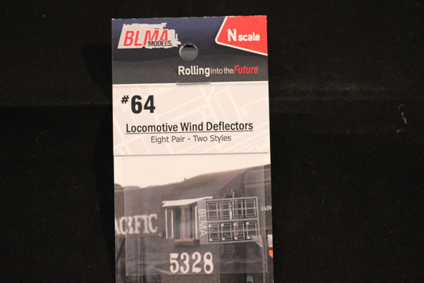 BLMA #64 - Locomotive Wind Deflectors - N Scale