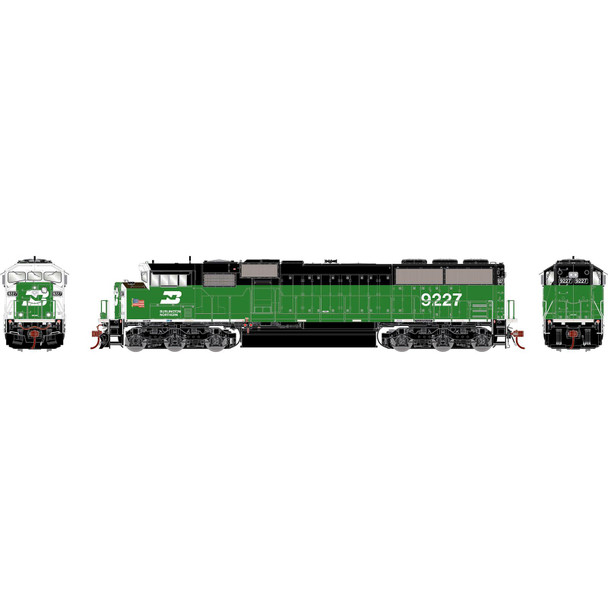 Pre-Order - Athearn Genesis 75539 - EMD SD60M "TRICLOPS" Burlington Northern (BN) 9227 - HO Scale