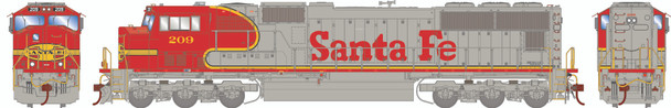 Pre-Order - Athearn Genesis 71127 - EMD SD75M Atchison, Topeka and Santa Fe (ATSF) 209 - HO Scale