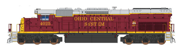 Pre-Order - InterMountain 69428(S)-02 - EMD SD40T-2 w/ LokSound 5 Sound & DCC Ohio Central Railroad (OHCR) (GWRR) 4026 - N Scale