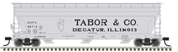 Atlas 20006940 - ACF® 4650 Centerflow Hopper Tabord & Co. (SHPX) 46712 - HO Scale